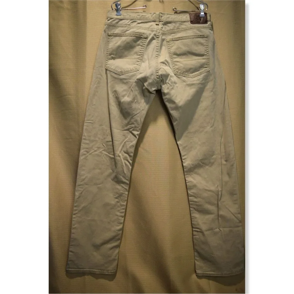 Dockers Straight Fit Khaki Chino Pants Mens 32 x 34 Used Work Uniform Cotton EUC